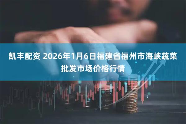 凯丰配资 2026年1月6日福建省福州市海峡蔬菜批发市场价格行情